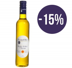 SPECIAL OFFER -15%  Glass bottle 50 cl- olive oil from NYONS PDO extra virgin
