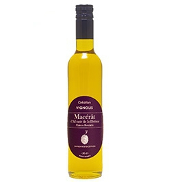 Huile d'olive Mâcérat d'Ail noir de la Drôme 50 cl