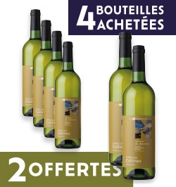 SPECIAL OFFER Coteaux des Baronnies Blanc PGI "TERRE DES COLLINES" 4 + 2 Free