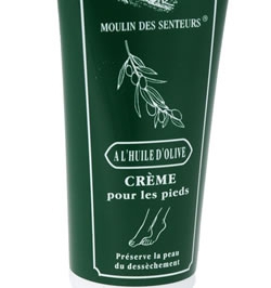 Crème pour les pieds à l’huile d’olive - 100 ml