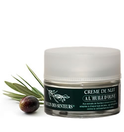 Crème de nuit à l’huile d’olive - 50 ml