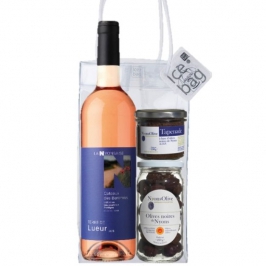 Rosé wine aperitif pack