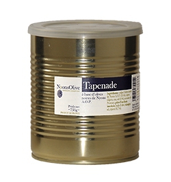 Tapenade A Base D Olives Noires Aop Nyons 750 G Nos Delices Tartinables Boutique Vignolis