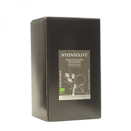 Bag In Box 2 L Extra Virgin olive oil NYONS PDO ORGANIC -