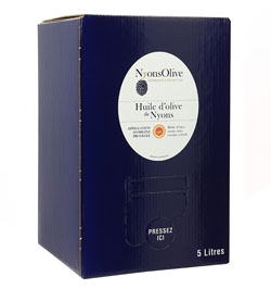 Huile D Olive De Nyons Aop Bib 5 L Nos Huiles D Olive Boutique Vignolis