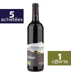 SPECIAL OFFER Coteaux des Baronnies Rouge BIO IGP "Terre de rondeur" - 5+1 Free