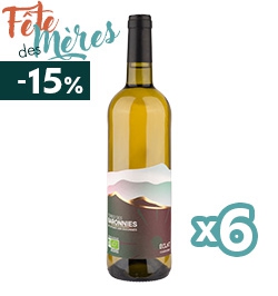 Coteaux des Baronnies White Organic wine IGP "TERRE D'ECLAT" - box of 6 bottles-15%