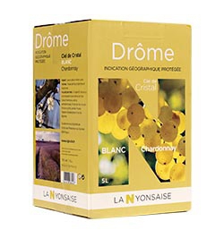 Bag in Box IGP Drôme White  5 L