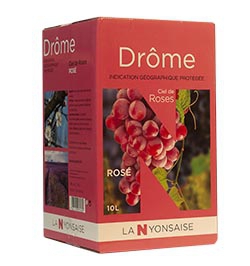 Vin de Pays Drôme Rosé IGP - BIB 10 L