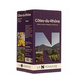 Côtes du Rhône Rouge AOC - BIB 3 L