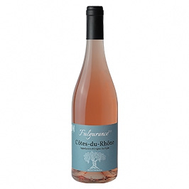 Côtes du Rhône Rosé AOC "FULGURANCE" - carton de 6 bouteilles