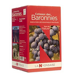Coteaux des Baronnies Rouge IGP - BIB 10 L