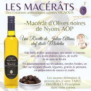 MACÉRAT D'OLIVES NOIRES DE NYONS AOP &  son goût