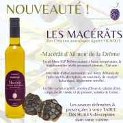 MACÉRAT D'AIL NOIR DE LA DROME &  son goût