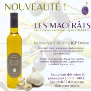 MACÉRAT D'AIL BLANC IGP DROME &  son goût