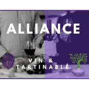 ALLIANCE D'EXCEPTION VINS +TARTINABLES