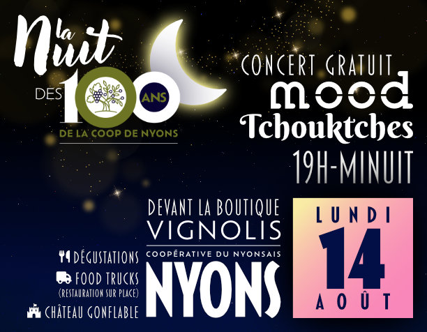 La Nuit des 100 ans de la coop de Nyons