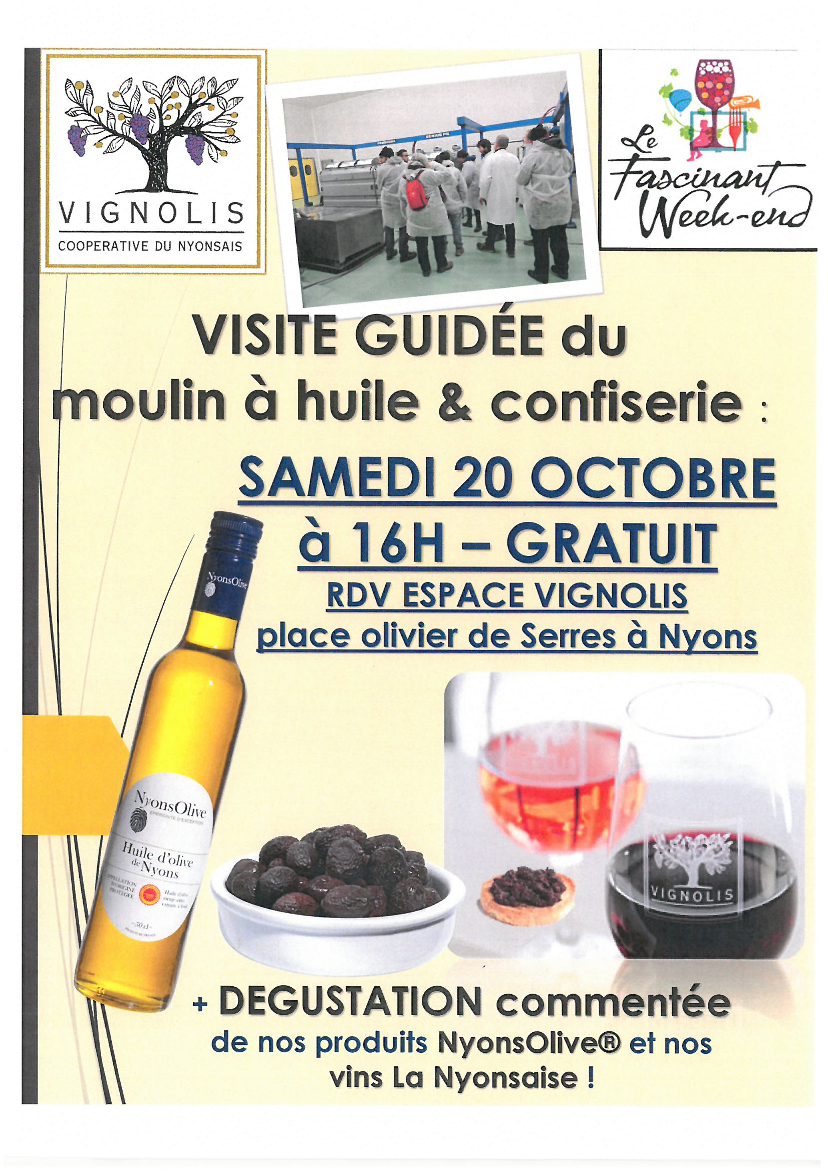 VISITE GUIDÉE GRATUITE SAMEDI 20 OCTOBRE !