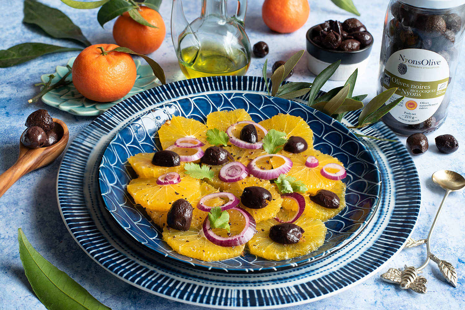 Salade d’oranges et olives de Nyons