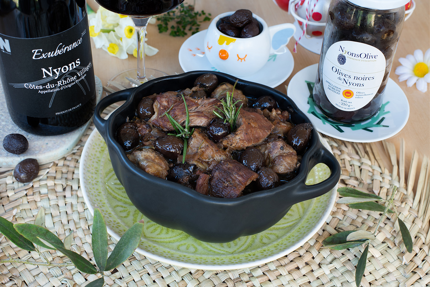 Agneau des Baronnies aux Olives Noires de Nyons