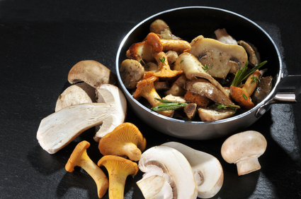 CHAMPIGNONS ET PIGNONS DE PIN A L’HUILE D’OLIVE DE NYONS AOP